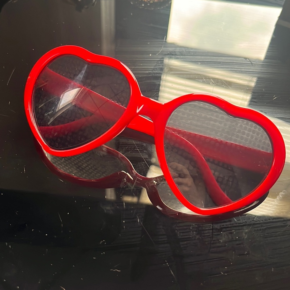 Red Heart Sunglasses